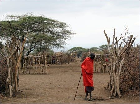 Masai-landsby
